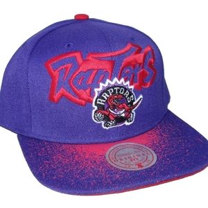 NWT‎ Mitchell & Ness Hardwood Classics Toronto Raptors Spray Paint Hat Snapback
